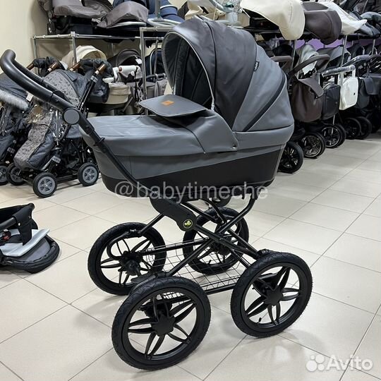 Коляска детская 2 в 1 Cobabe 6300 Большие колеса