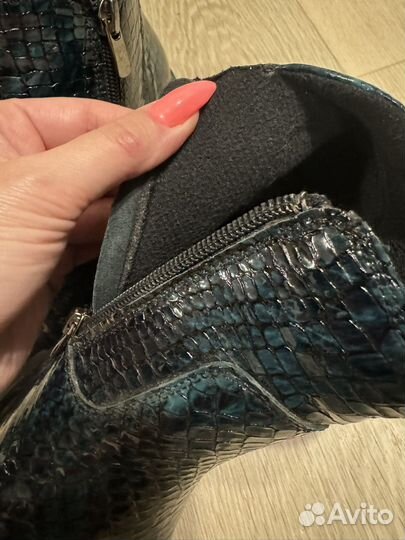 Ботинки дерби натуральные женские