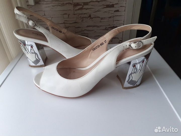 Босоножки женские 37 размер натуральная кожа