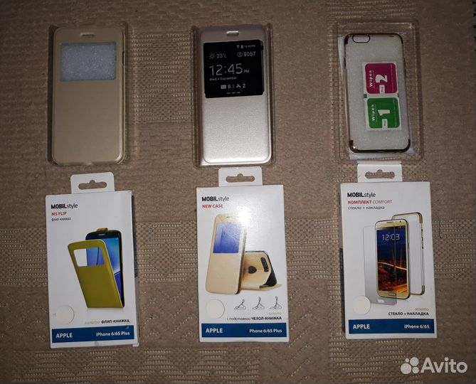 Чехлы, накладка стекло iPhone 6/6S