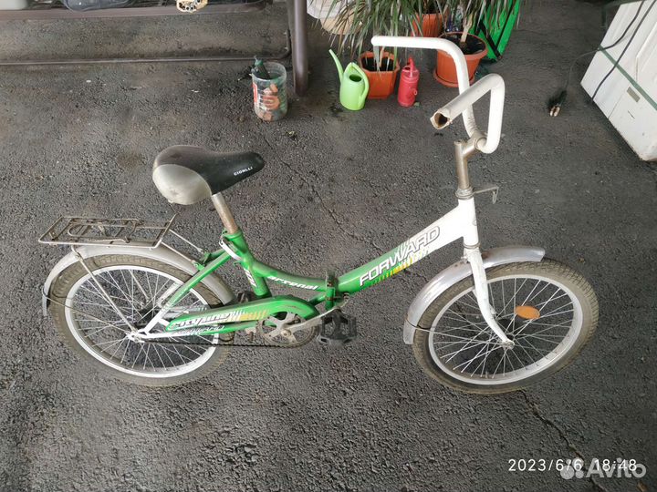 Велосипед подростковый 24 бу