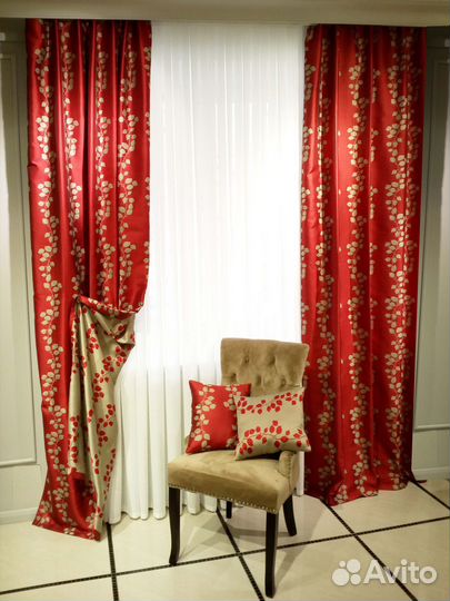 Шторы готовые новые