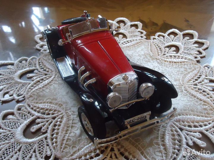 Модель Bburago Mercedes-Benz SSK, 1/24, Italy