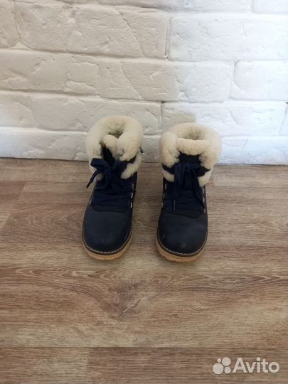 Зимние ботинки для девочки 34 размер