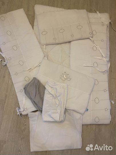 Бортики в детскую кроватку, одеяло