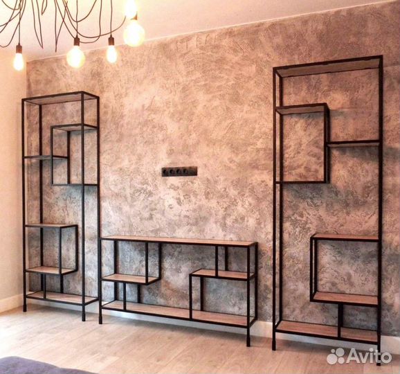 Стеллаж лофт. Доставка по РФ