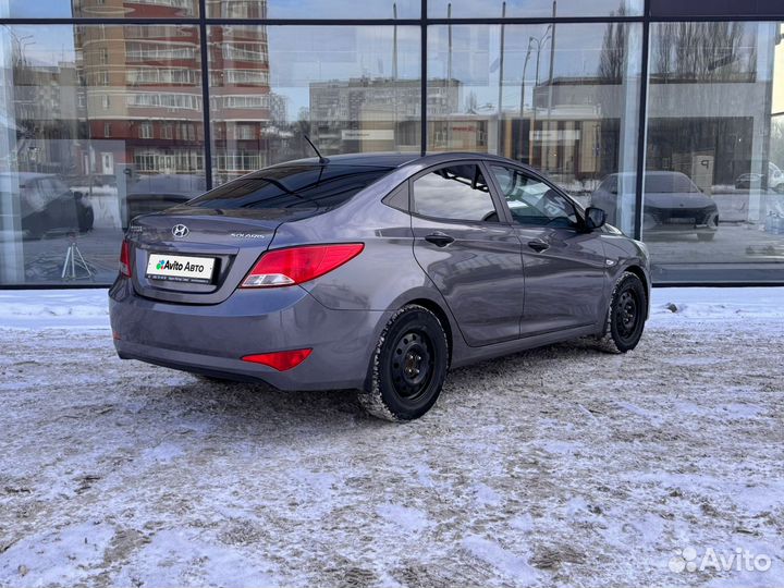 Hyundai Solaris 1.4 МТ, 2015, 103 500 км