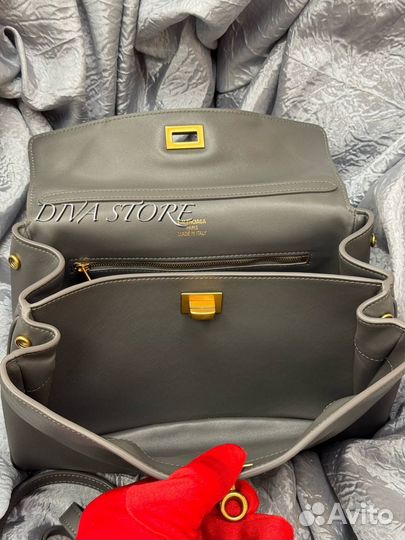 Сумка Balenciaga rodeo серая