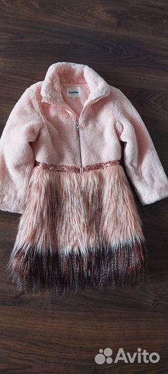 Искусственная шуба детская