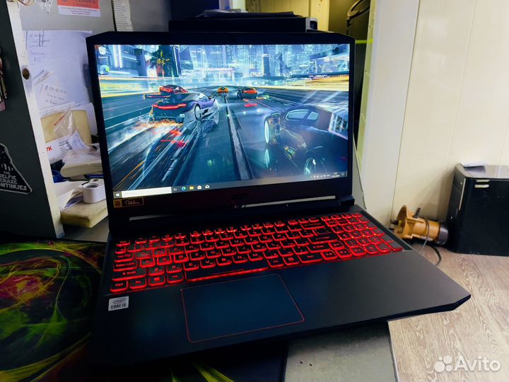 Acer Nitro 5 i5-10Gen/8/RTX3050/144Hz Игровой