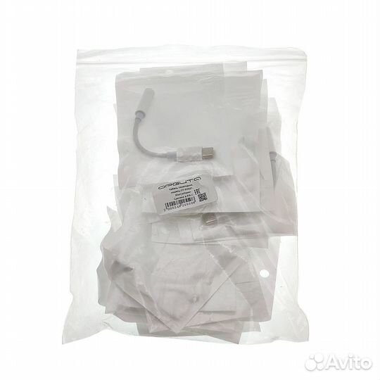 Переходник type-C штек - гнездо 3,5 Jack; 60996