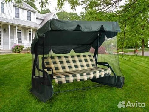 Садовые качели подвесные