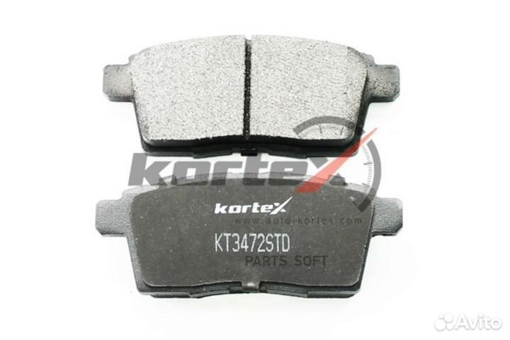 Kortex KT3472STD Колодки тормозные mazda CX-7 зад
