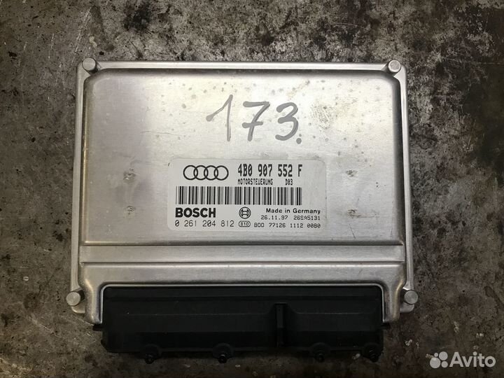 Блок управления двигателем Audi A6 С5 1997 2.4 ALF