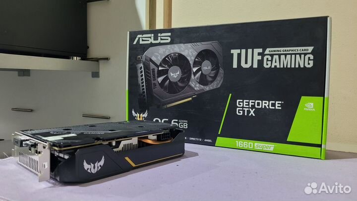 Видеокарта GTX 1660 Super