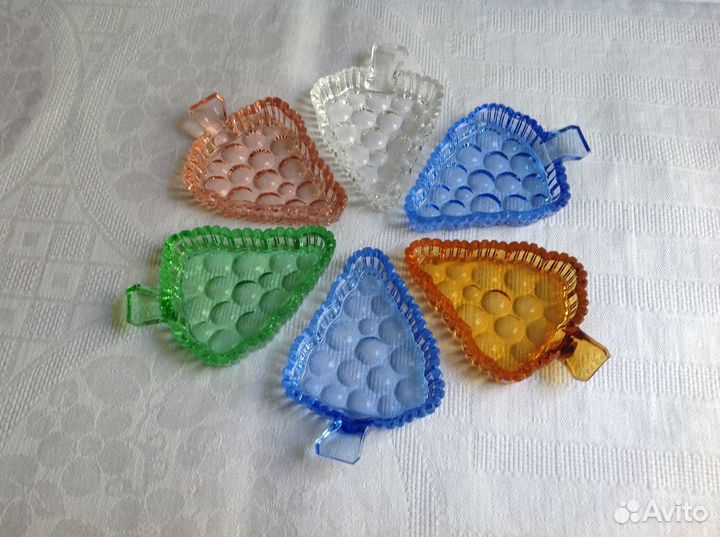 Розетки для варенья хрусталь