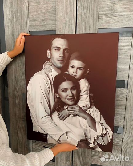 Портрет по фото на холсте, Печать на холсте