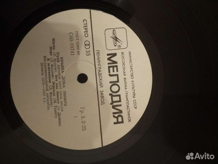 Виниловые пластинки