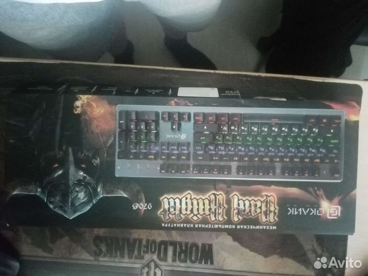 Игровая механическая клавиатура оклик 970G dark