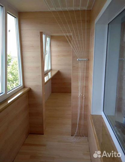 Отделка балконов и лоджий