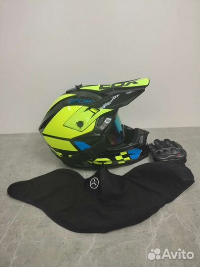 Шлем мотокросс новинка 2024