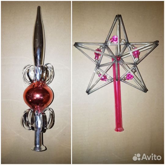 Верхушка на новогоднюю ёлку СССР