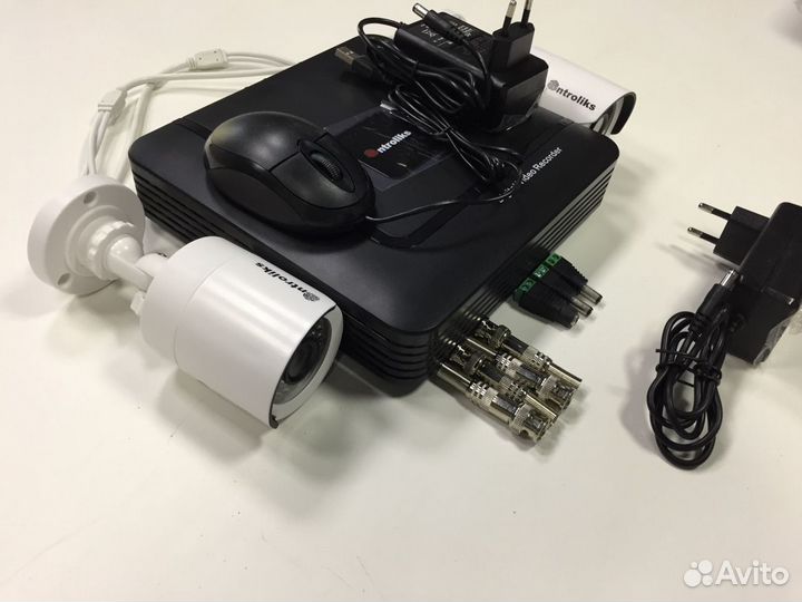 Видеонаблюдение. 2 камеры AHD 2м.п Комплект