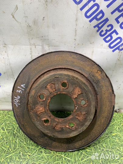 Диск тормозной задний левый Volvo S40 седан 2.4