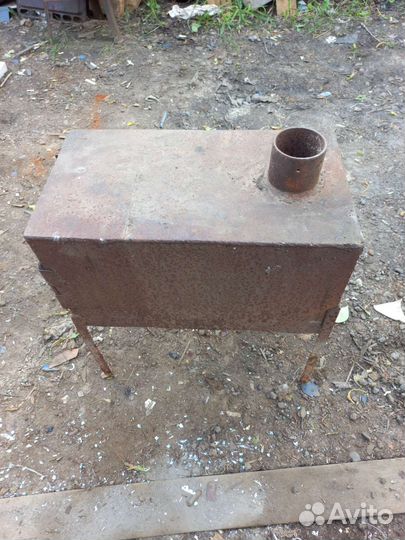 Печь буржуйка для гаража