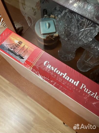 Пазл castorland 1000 деталей корабль