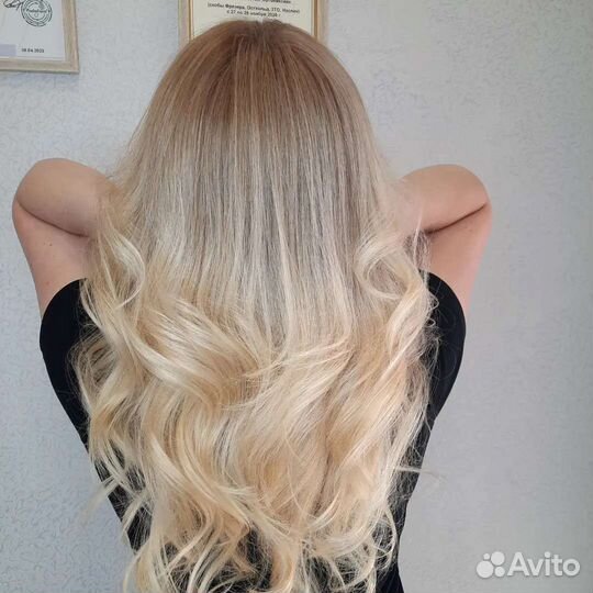 Стрижка и окрашивание волос