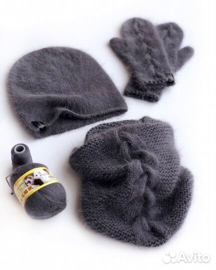 Шапочка из пуха норки на заказ