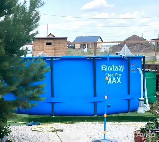 Каркасный бассейн 366х133 фильтр-насос 11440 л