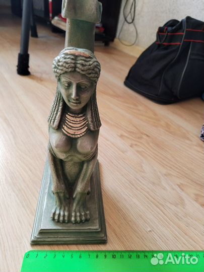 Египетская статуэтка, декоративная тарелка пакетом