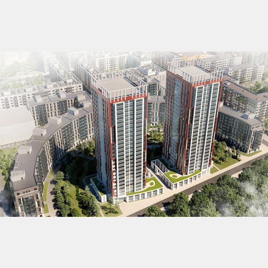 2-к. квартира, 60,7 м², 5/8 эт.