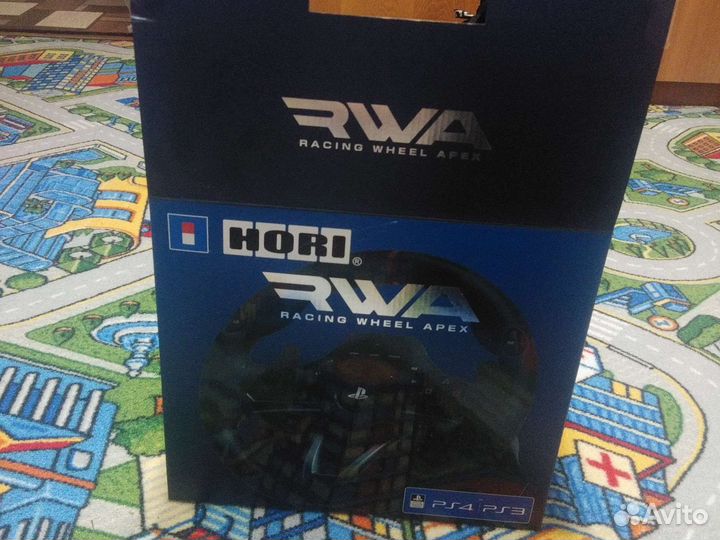 Игровой руль с педалями playstation ps4/ps3 RWA