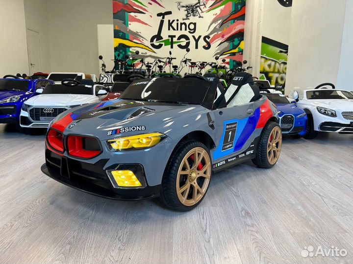 Электромобиль BMW M4 F555FF gray