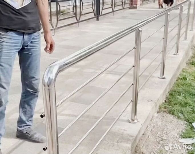 Перила из нержавейки
