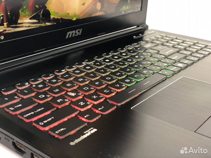 MSI GE62 15.6 IPS i7-6700HQ 16GB GTX960 SSD+HDD