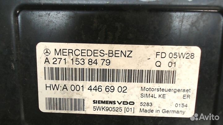 Блок управления двигателем Mercedes C W203, 2006