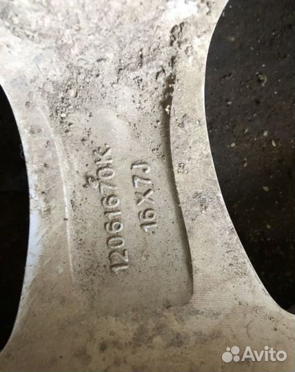 Литые диски r16