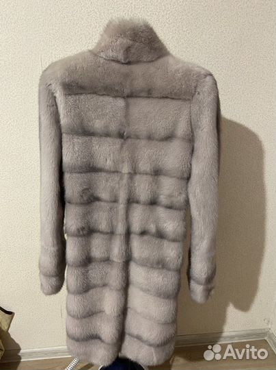 Шуба норковая поперечка