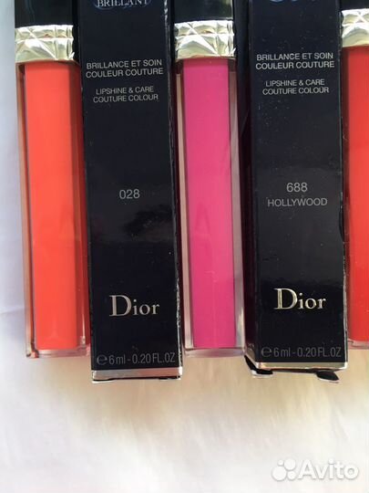Блеск для губ dior оригинал новый
