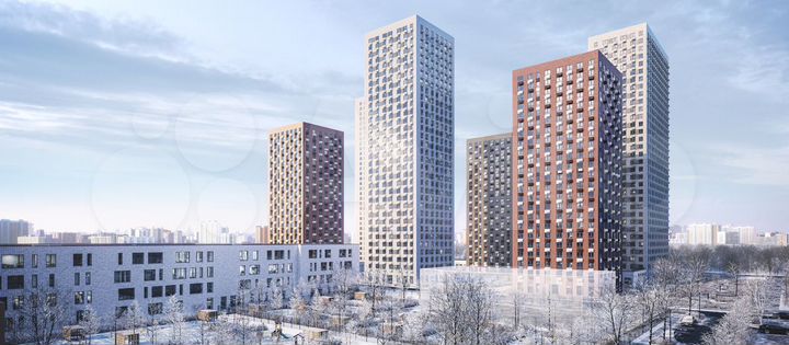 1-к. квартира, 44,2 м², 4/23 эт.