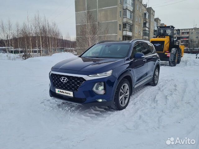 Hyundai Santa Fe 2.2 AT, 2018, 85 000 км с пробегом, цена 3200000 руб.