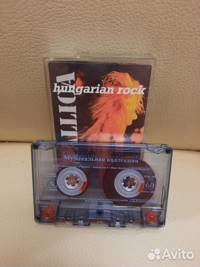 Metallica hungarian rock аудиокассета