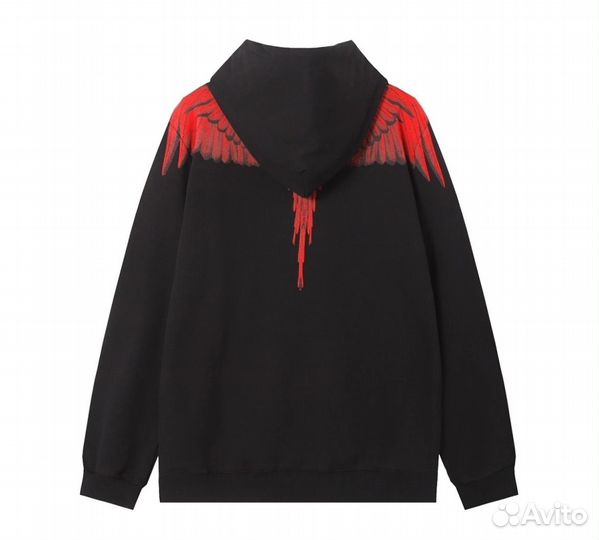 Худи Marcelo burlon красное