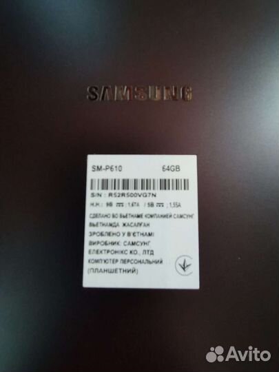 Планшет Samsung galaxy tab s6 lite 64gb