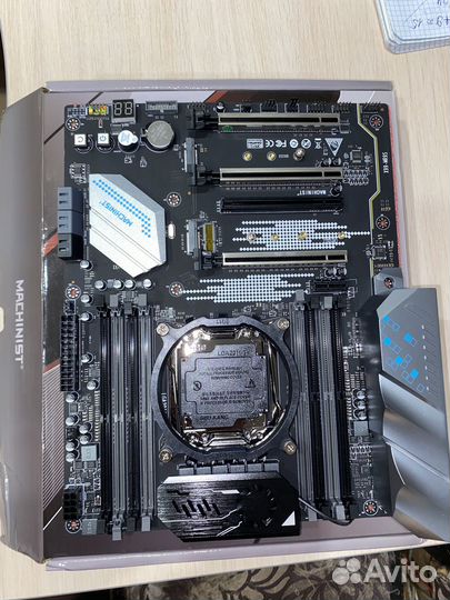 Комплект xeon E5 2667 V4/ machinist MR9S/DDR4 16GB