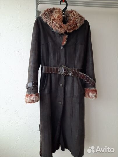 Дубленка натуральная женская 44 46
